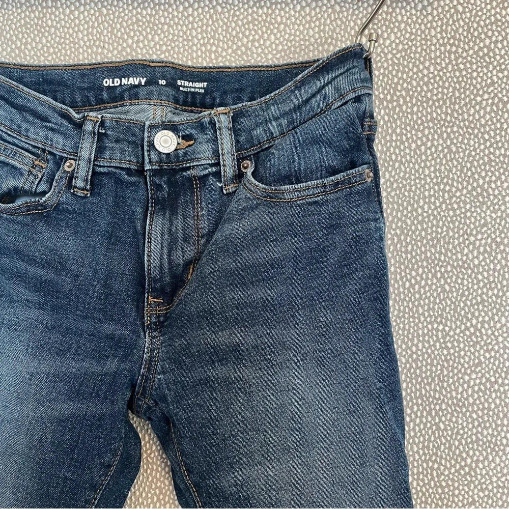 10 Boys Old Navy Straight Denim Blue Jeans